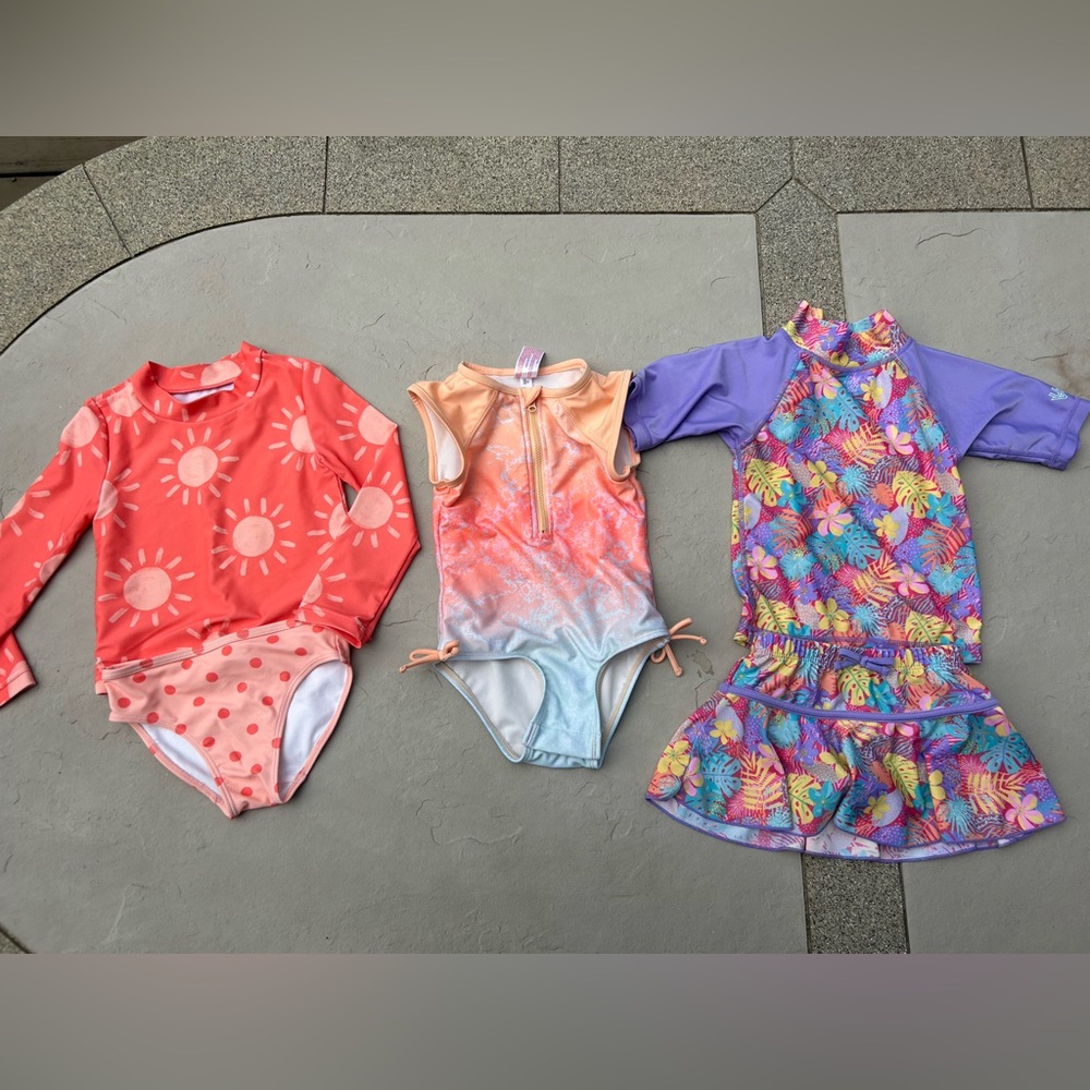 3T Swimsuit Lot of 4 suits